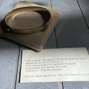 Vintage Friendship Bracelet Charles Revson Aldo Cipullo